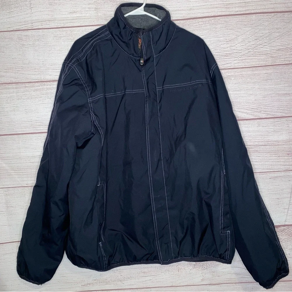 Tommy Hilfiger Vintage Men’s Blue And Red Coat/Jacket